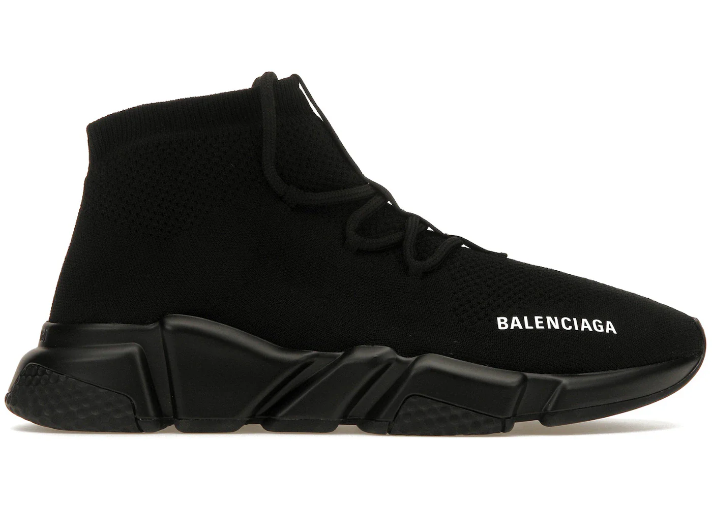                                             Tenis Balenciaga Speed Cordones Negro