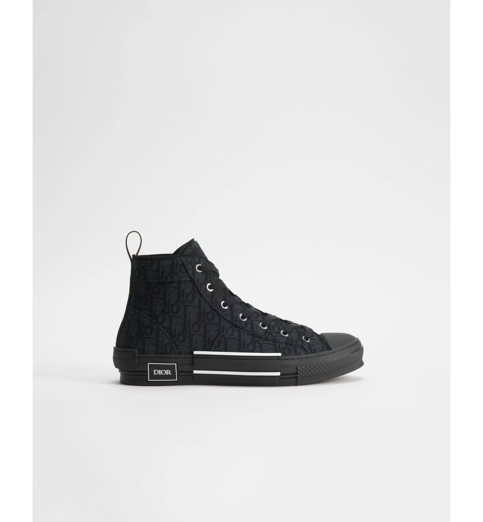 Tenis Dior High Oblique Negro