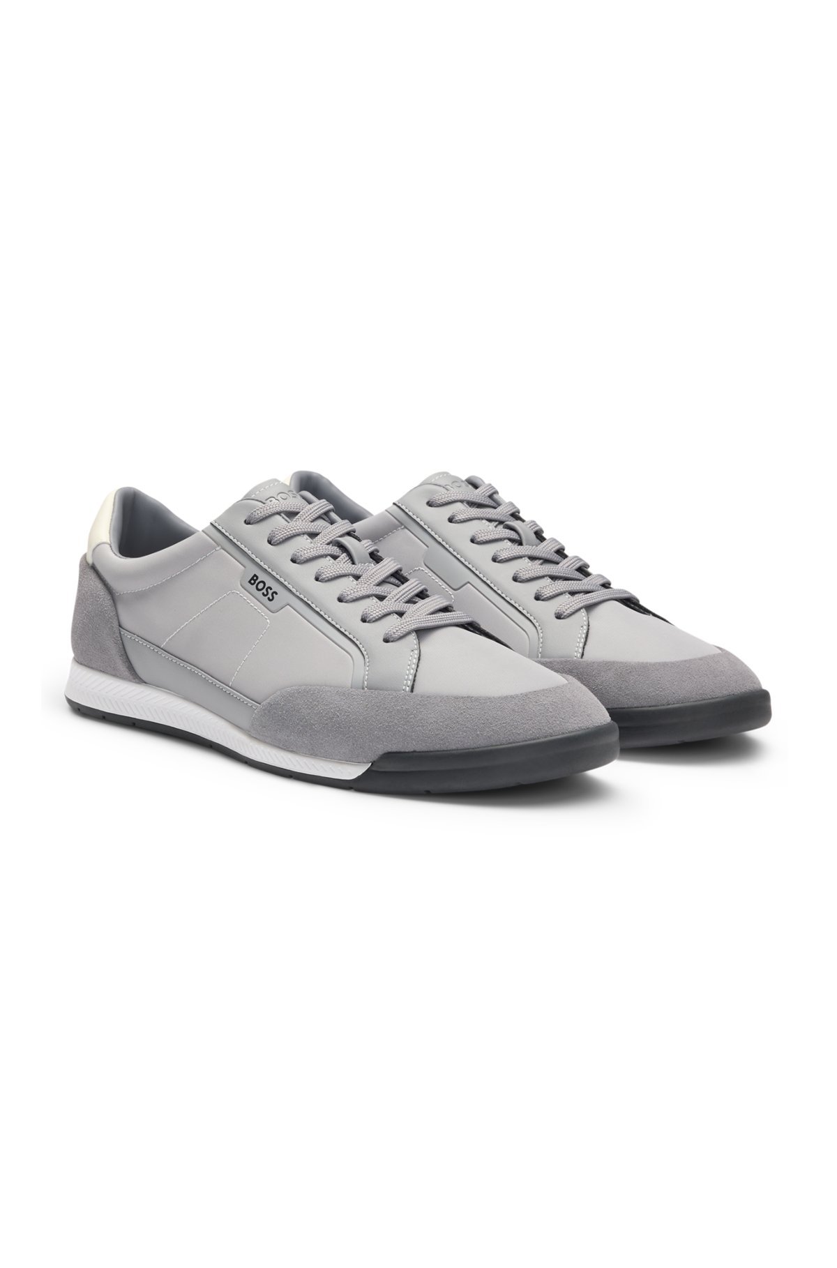 Tenis hugo boss deportivos gris