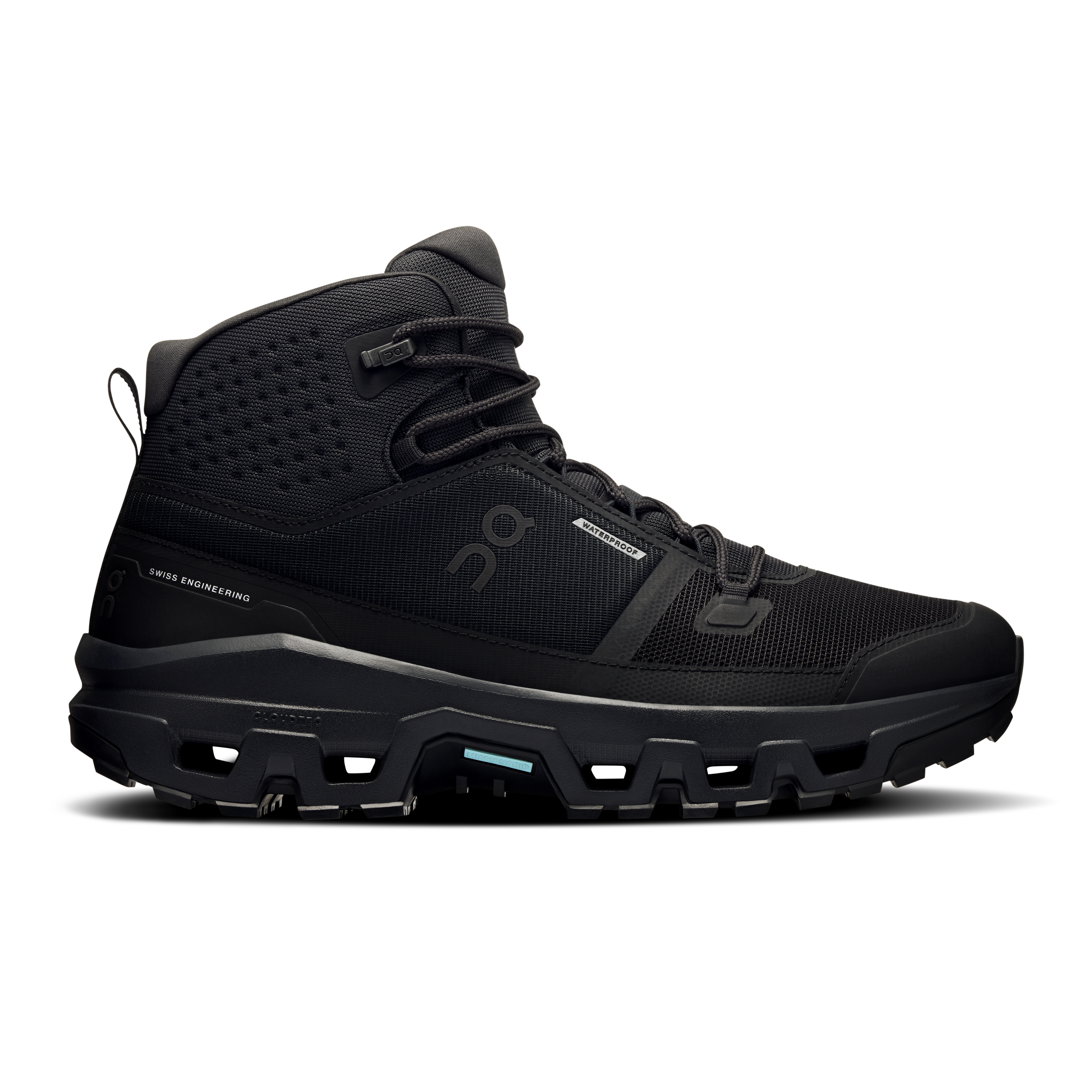 Bota On Cloudrock Mid Waterproof Negra