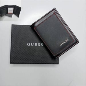 Caballero Cartera .B&C Guess Negra Chica