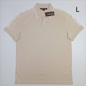 Caballero Polo .B&C Michael Kors Beige L/G - Grande