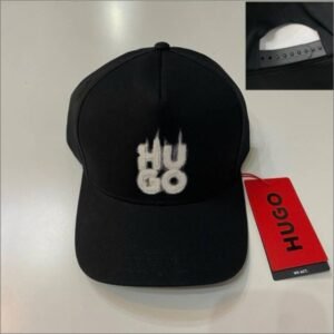 Caballero Vip. Gorra .B&C Hugo Boss Negra Ajustable