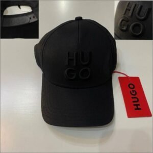 Caballero Vip. Gorra .B&C Hugo Boss Negra Ajustable